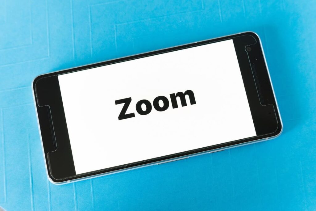 Zoomのアプリ